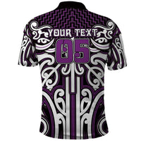 Custom Aotearoa Rangitane Polo Shirt Maori Tribal Pattern Mix Poutama LT05 - Polynesian Pride