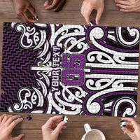 Custom Aotearoa Rangitane Puzzle Maori Tribal Pattern Mix Poutama LT05 - Polynesian Pride
