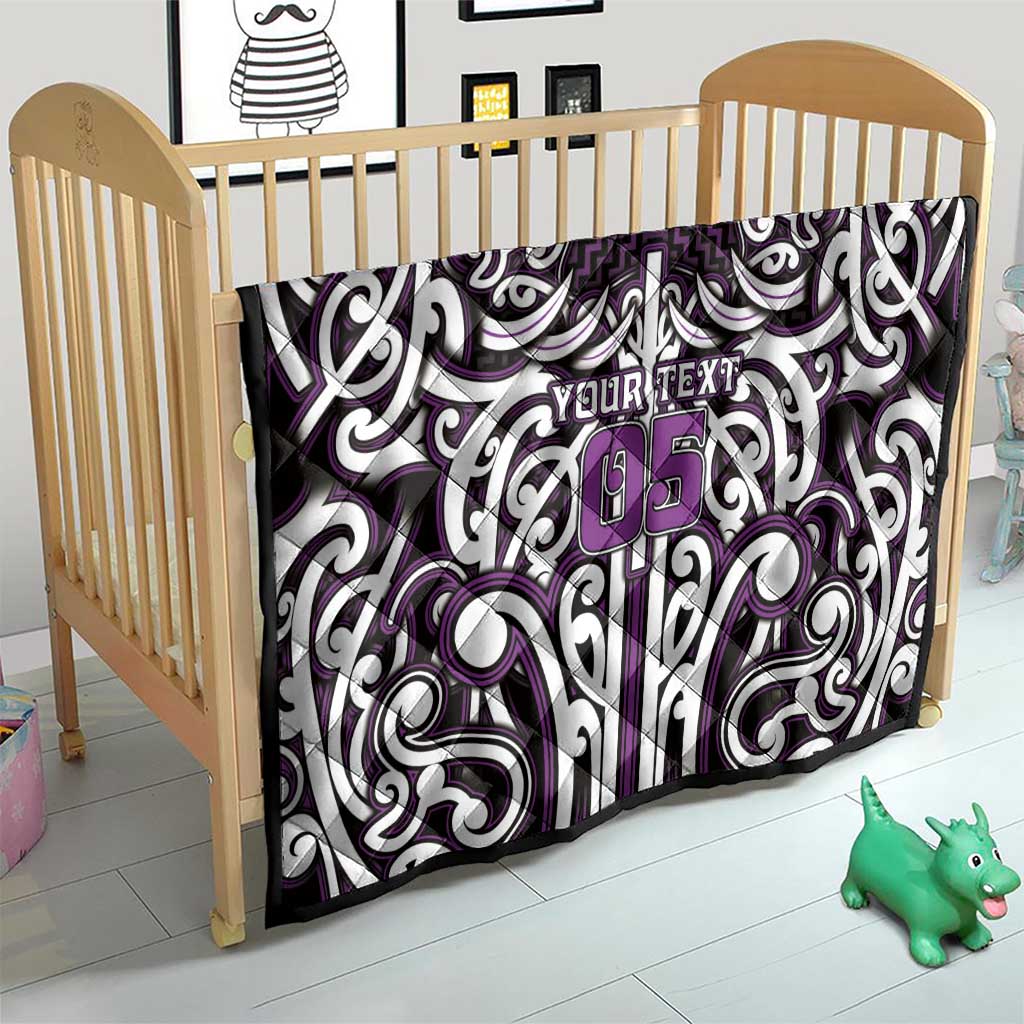 Custom Aotearoa Rangitane Quilt Maori Tribal Pattern Mix Poutama LT05 - Polynesian Pride