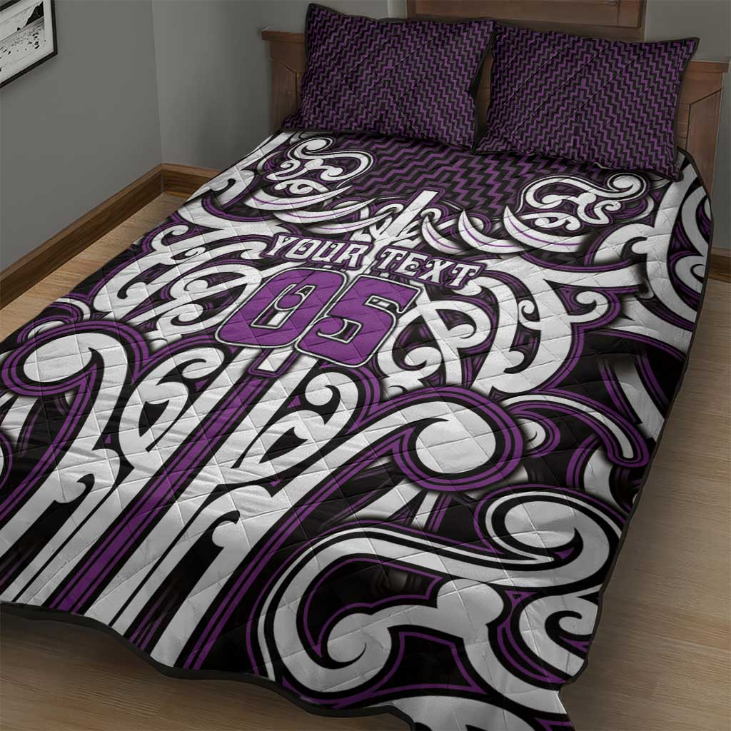 Custom Aotearoa Rangitane Quilt Bed Set Maori Tribal Pattern Mix Poutama LT05 - Polynesian Pride