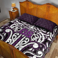 Custom Aotearoa Rangitane Quilt Bed Set Maori Tribal Pattern Mix Poutama LT05 - Polynesian Pride