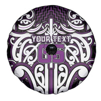 Custom Aotearoa Rangitane Spare Tire Cover Maori Tribal Pattern Mix Poutama LT05 - Polynesian Pride