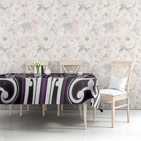 Custom Aotearoa Rangitane Tablecloth Maori Tribal Pattern Mix Poutama LT05 - Polynesian Pride