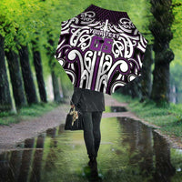 Custom Aotearoa Rangitane Umbrella Maori Tribal Pattern Mix Poutama LT05 - Polynesian Pride