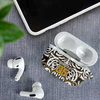 Custom Aotearoa Taranaki AirPods Case Maori Tribal Pattern Mix Poutama LT05 - Polynesian Pride