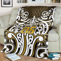 Custom Aotearoa Taranaki Blanket Maori Tribal Pattern Mix Poutama LT05 - Polynesian Pride