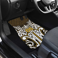 Custom Aotearoa Taranaki Car Mats Maori Tribal Pattern Mix Poutama LT05 - Polynesian Pride