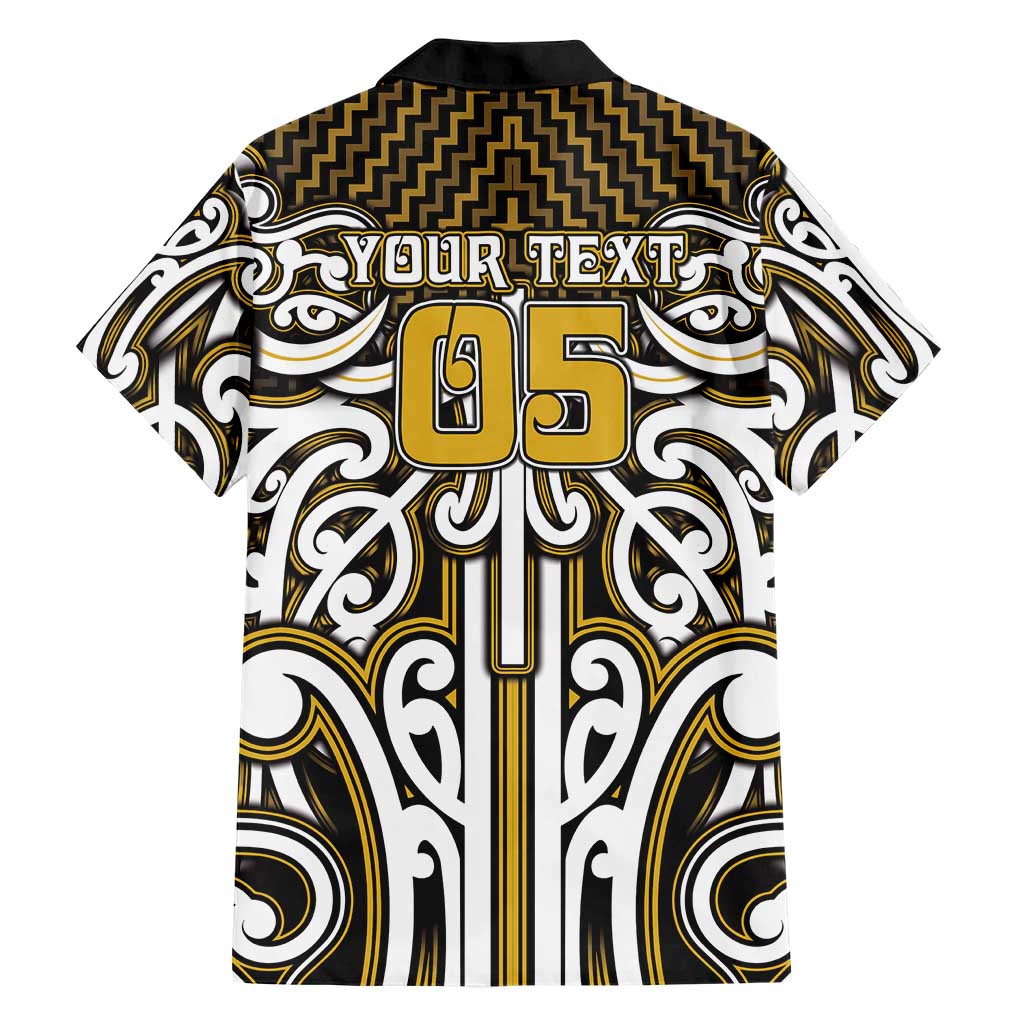 Custom Aotearoa Taranaki Family Matching Summer Maxi Dress and Hawaiian Shirt Maori Tribal Pattern Mix Poutama
