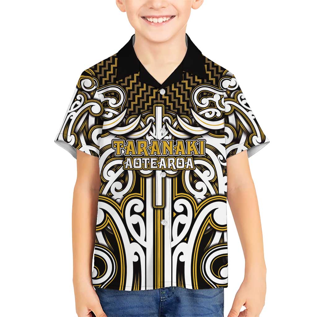 Custom Aotearoa Taranaki Hawaiian Shirt Maori Tribal Pattern Mix Poutama LT05 - Polynesian Pride