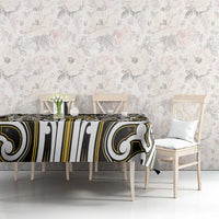 Custom Aotearoa Taranaki Tablecloth Maori Tribal Pattern Mix Poutama LT05 - Polynesian Pride