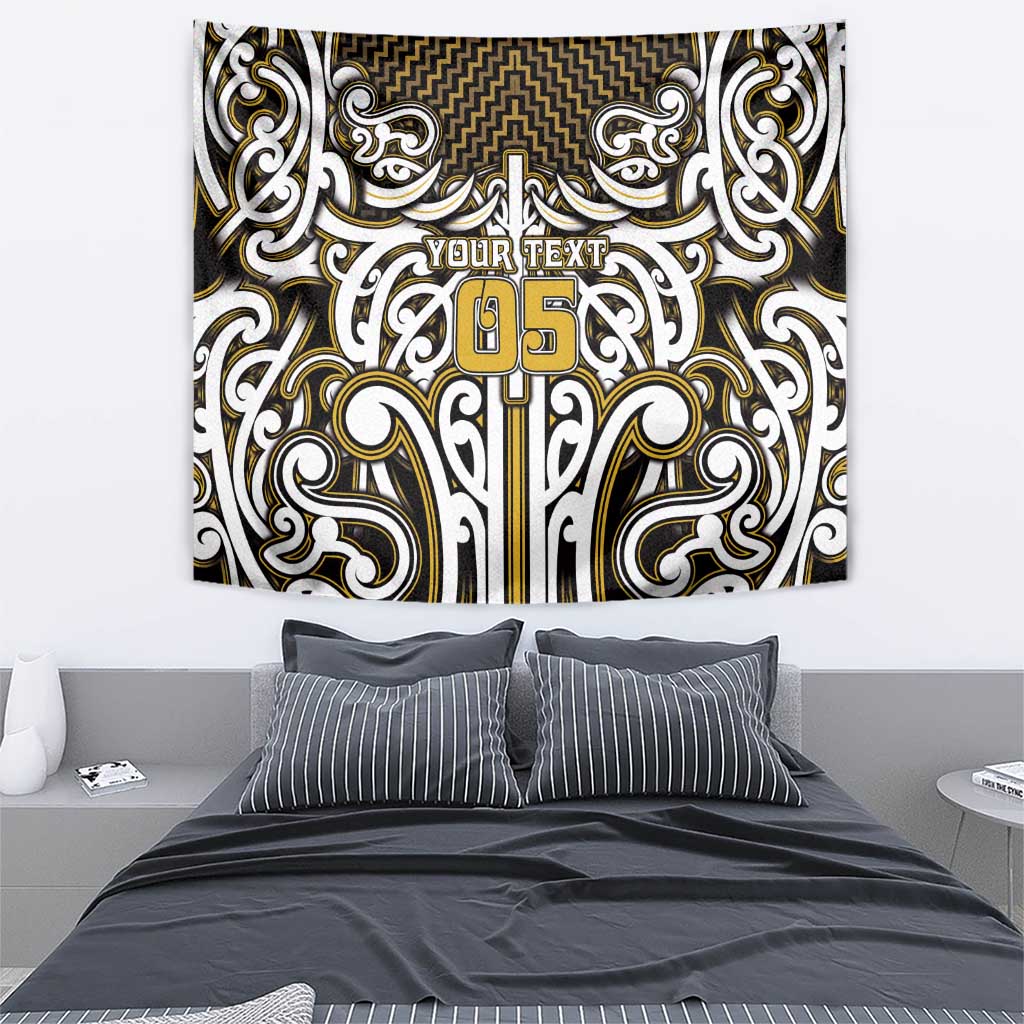 Custom Aotearoa Taranaki Tapestry Maori Tribal Pattern Mix Poutama LT05 - Polynesian Pride