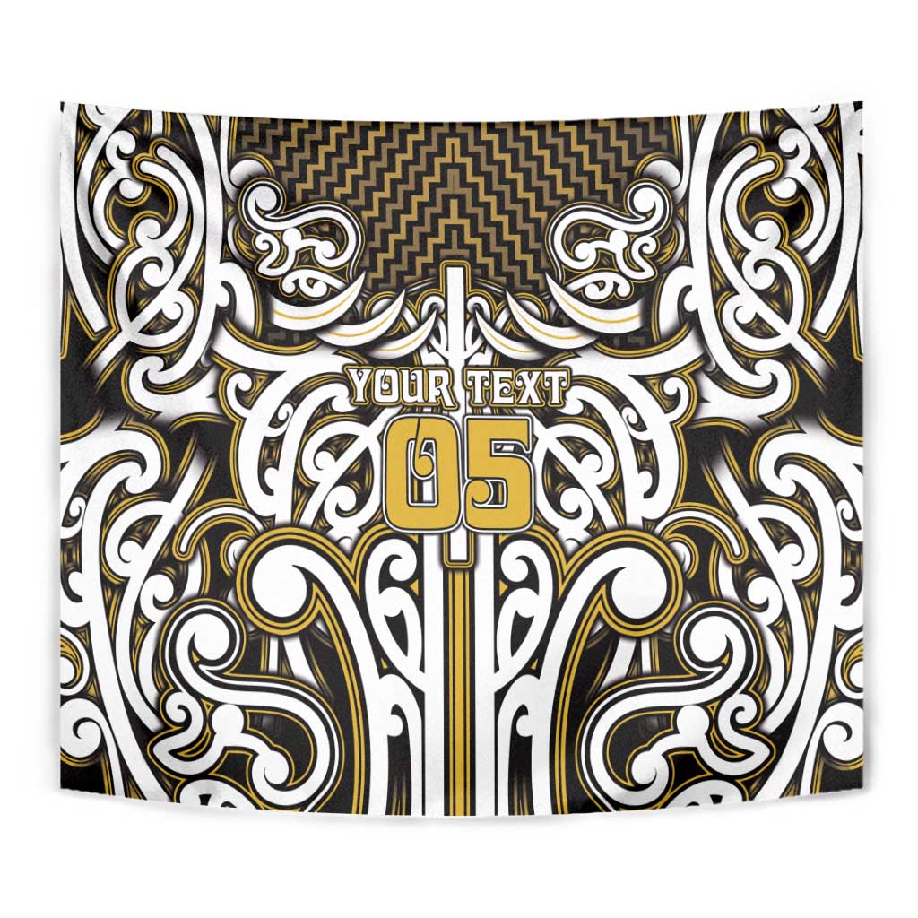 Custom Aotearoa Taranaki Tapestry Maori Tribal Pattern Mix Poutama LT05 - Polynesian Pride