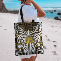Custom Aotearoa Taranaki Tote Bag Maori Tribal Pattern Mix Poutama LT05 - Polynesian Pride
