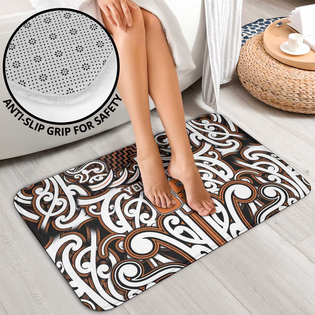Custom Aotearoa Waikato Bathroom Set Maori Tribal Pattern Mix Poutama LT05 - Polynesian Pride