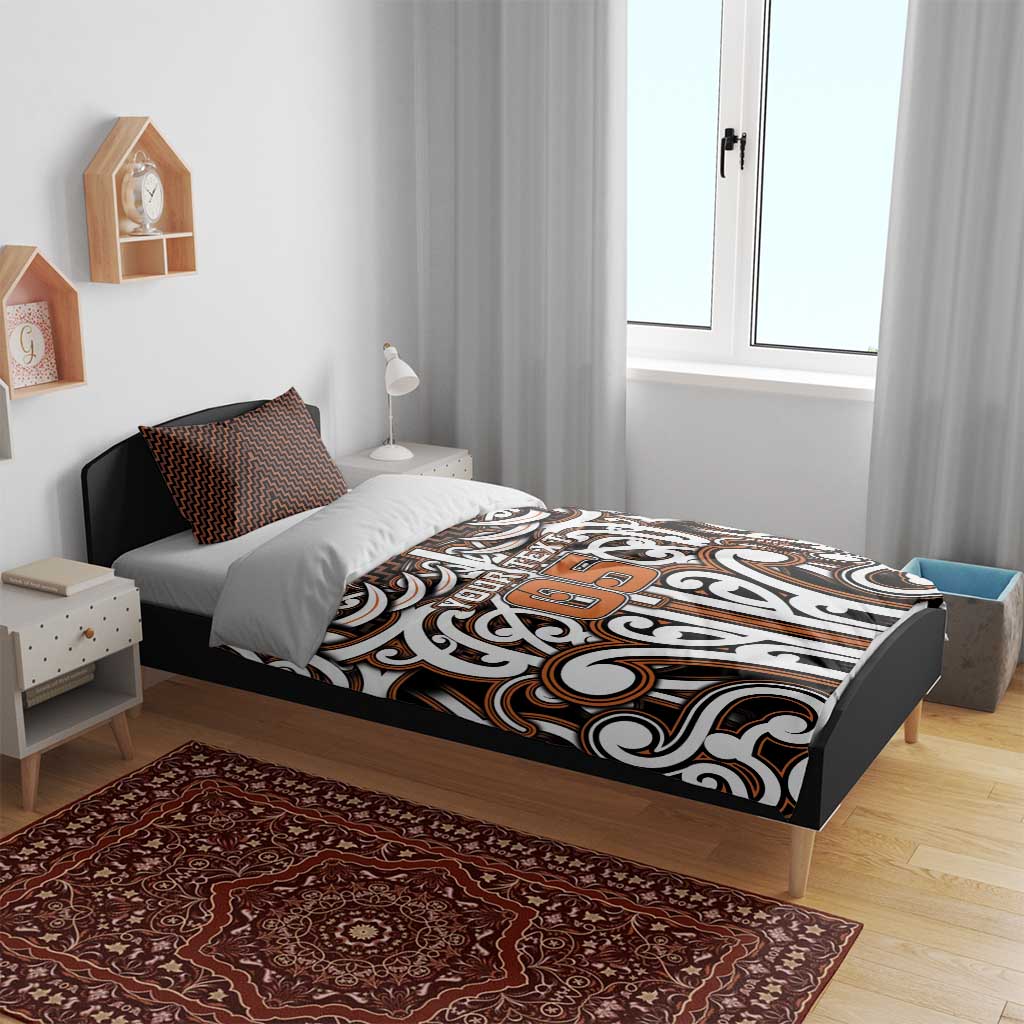 Custom Aotearoa Waikato Bedding Set Maori Tribal Pattern Mix Poutama LT05 - Polynesian Pride