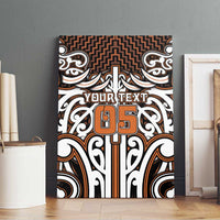 Custom Aotearoa Waikato Canvas Wall Art Maori Tribal Pattern Mix Poutama LT05 - Polynesian Pride