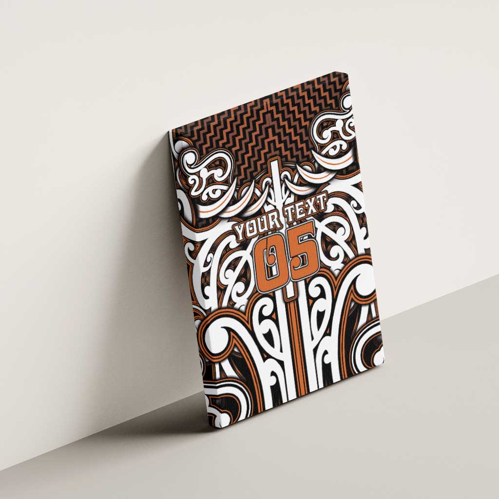 Custom Aotearoa Waikato Canvas Wall Art Maori Tribal Pattern Mix Poutama LT05 - Polynesian Pride