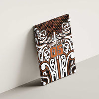 Custom Aotearoa Waikato Canvas Wall Art Maori Tribal Pattern Mix Poutama LT05 - Polynesian Pride