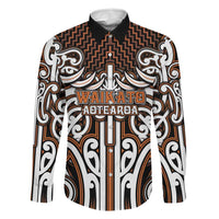 Custom Aotearoa Waikato Family Matching Short Sleeve Bodycon Dress and Hawaiian Shirt Maori Tribal Pattern Mix Poutama