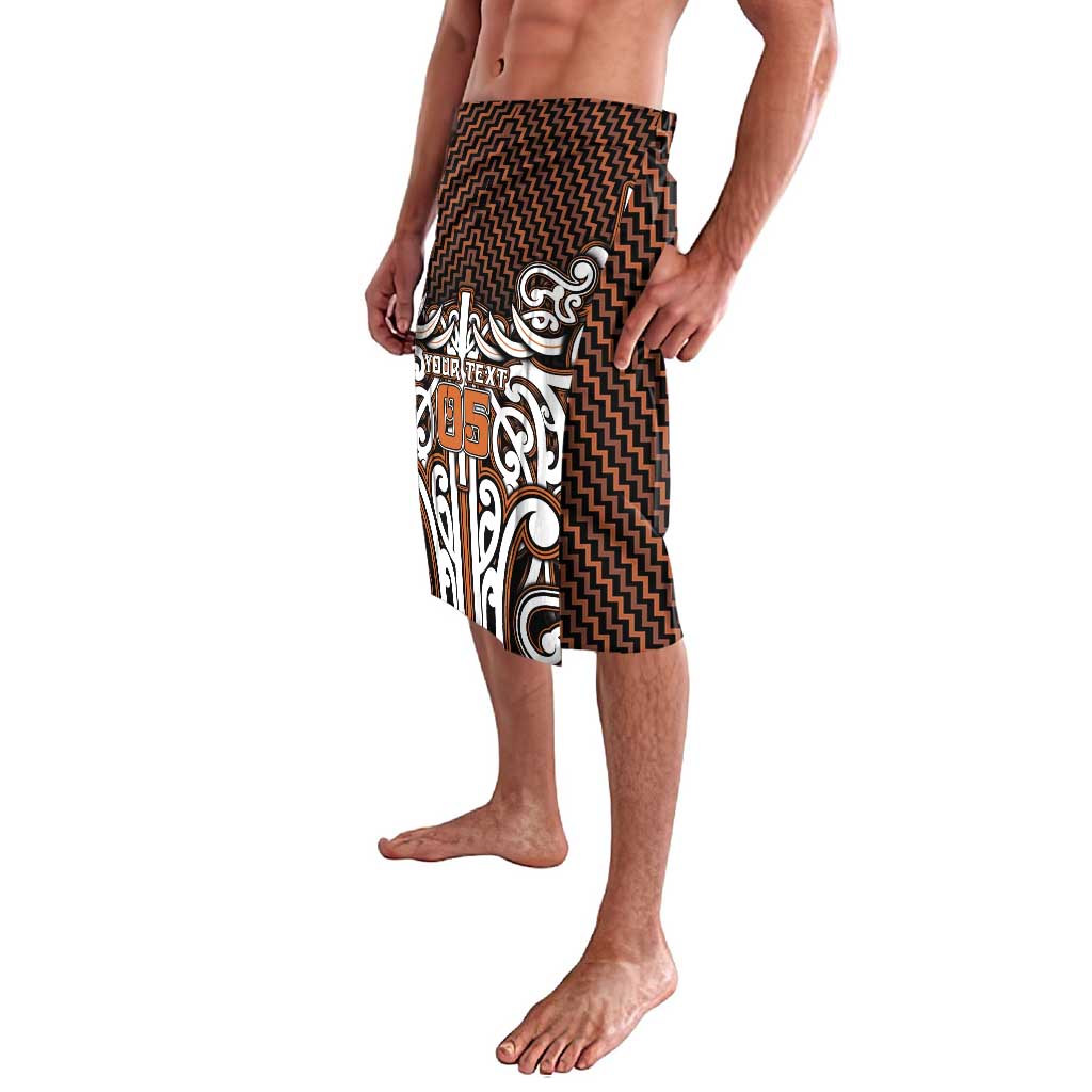 Custom Aotearoa Waikato Lavalava Maori Tribal Pattern Mix Poutama LT05 - Polynesian Pride