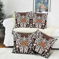 Custom Aotearoa Waikato Pillow Cover Maori Tribal Pattern Mix Poutama LT05 - Polynesian Pride