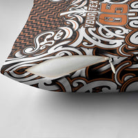 Custom Aotearoa Waikato Pillow Cover Maori Tribal Pattern Mix Poutama LT05 - Polynesian Pride