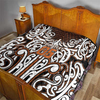 Custom Aotearoa Waikato Quilt Maori Tribal Pattern Mix Poutama LT05 - Polynesian Pride