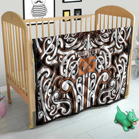 Custom Aotearoa Waikato Quilt Maori Tribal Pattern Mix Poutama LT05 - Polynesian Pride