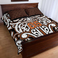 Custom Aotearoa Waikato Quilt Bed Set Maori Tribal Pattern Mix Poutama LT05 - Polynesian Pride
