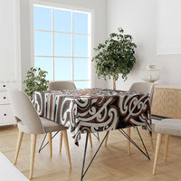 Custom Aotearoa Waikato Tablecloth Maori Tribal Pattern Mix Poutama LT05 - Polynesian Pride