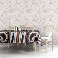 Custom Aotearoa Waikato Tablecloth Maori Tribal Pattern Mix Poutama LT05 - Polynesian Pride