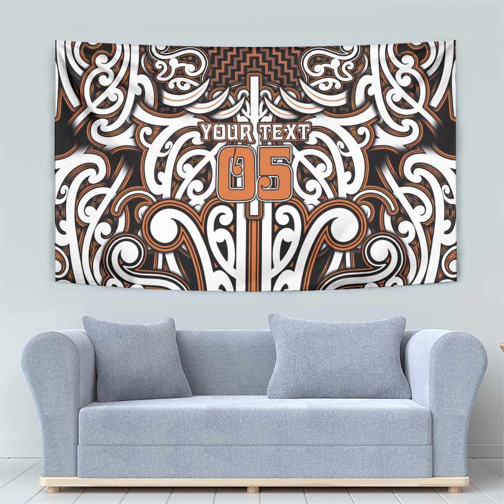 Custom Aotearoa Waikato Tapestry Maori Tribal Pattern Mix Poutama LT05 - Polynesian Pride