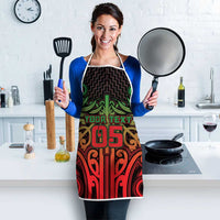 Custom Aotearoa Tuhoe Apron Maori Tribal Pattern Mix Poutama LT05 - Polynesian Pride