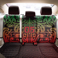 Custom Aotearoa Tuhoe Back Car Seat Cover Maori Tribal Pattern Mix Poutama LT05 - Polynesian Pride