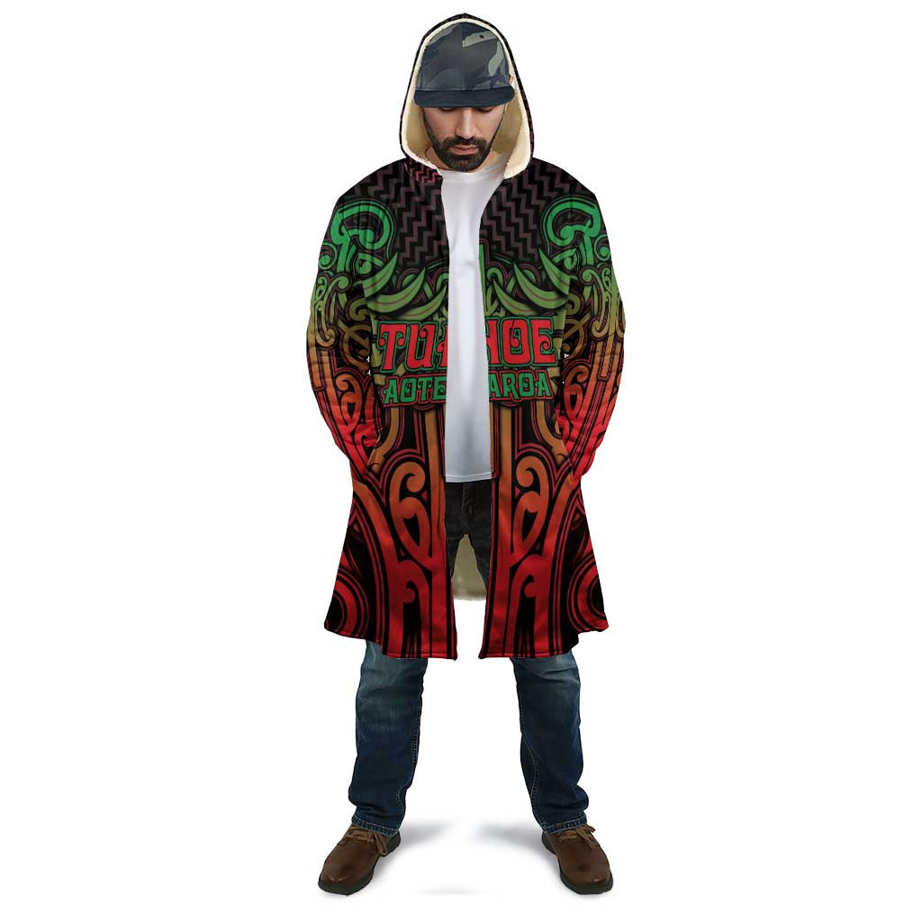 Custom Aotearoa Tuhoe Cloak Maori Tribal Pattern Mix Poutama LT05 - Polynesian Pride
