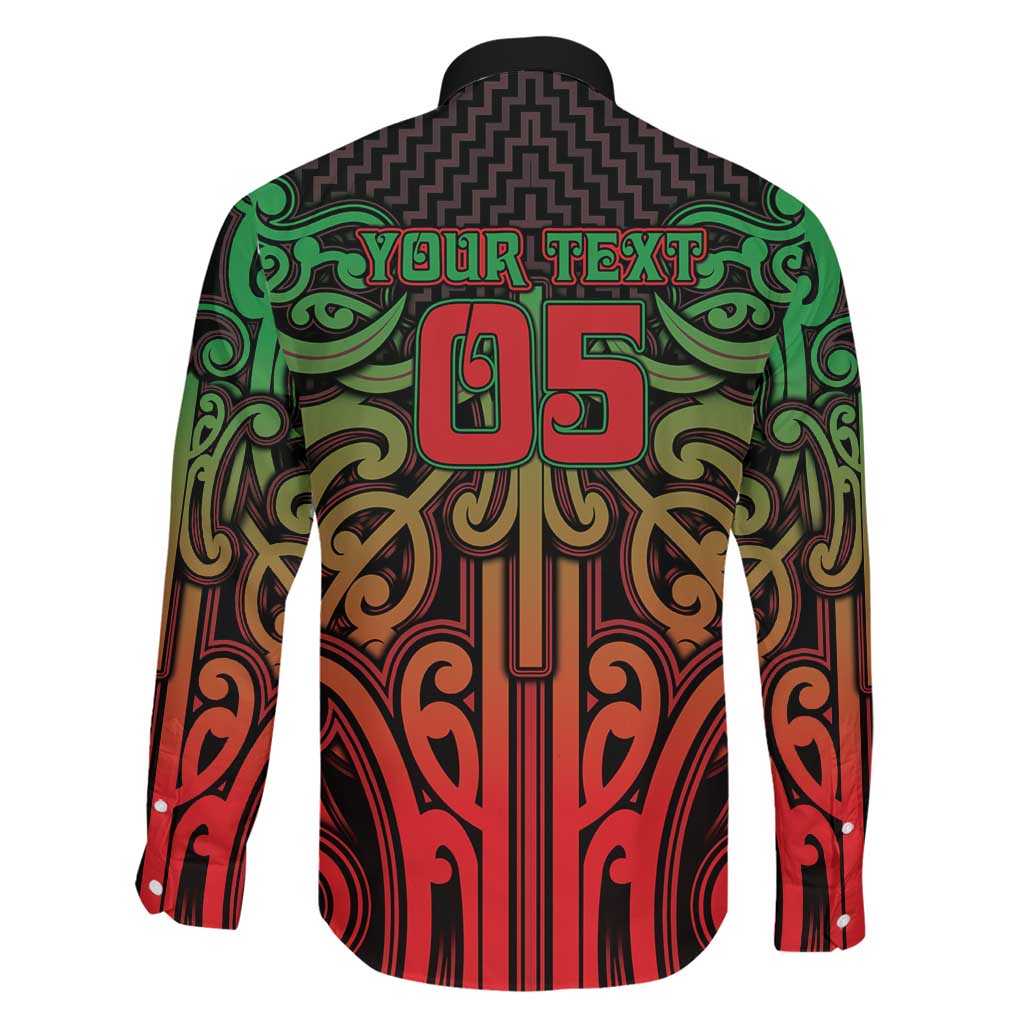 Custom Aotearoa Tuhoe Family Matching Off Shoulder Short Dress and Hawaiian Shirt Maori Tribal Pattern Mix Poutama