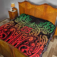 Custom Aotearoa Tuhoe Quilt Maori Tribal Pattern Mix Poutama LT05 - Polynesian Pride