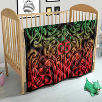 Custom Aotearoa Tuhoe Quilt Maori Tribal Pattern Mix Poutama LT05 - Polynesian Pride