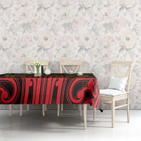 Custom Aotearoa Tuhoe Tablecloth Maori Tribal Pattern Mix Poutama LT05 - Polynesian Pride