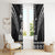 Hawaii Happy King Kamehameha Day Window Curtain Kakau Pattern