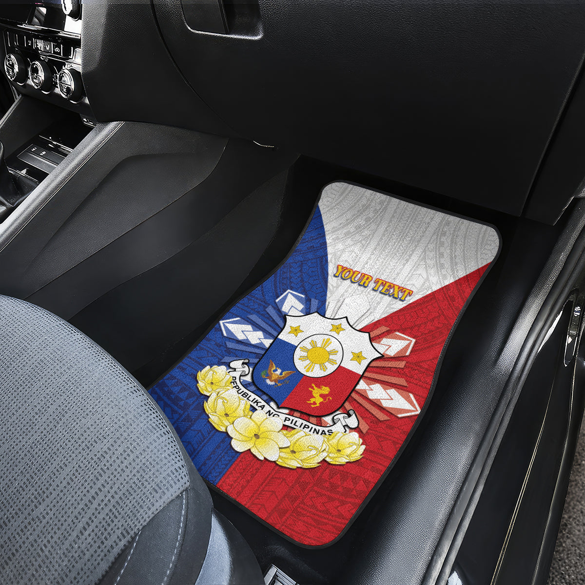 Philippines Independence Day Car Mats Maligayang Araw ng Kalayaan Filipino Carabao