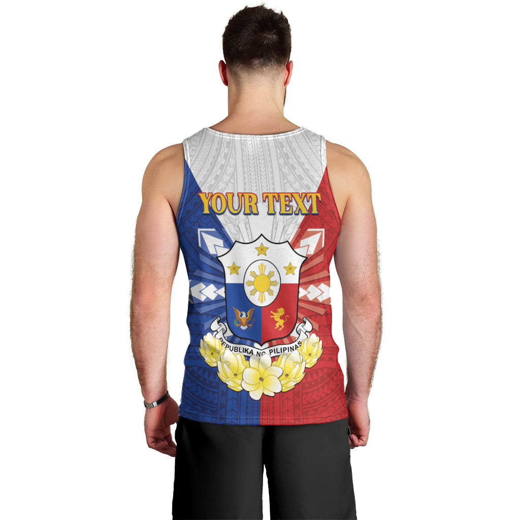 Personalised Philippines Independence Day Men Tank Top Maligayang Araw ng Kalayaan Filipino Carabao
