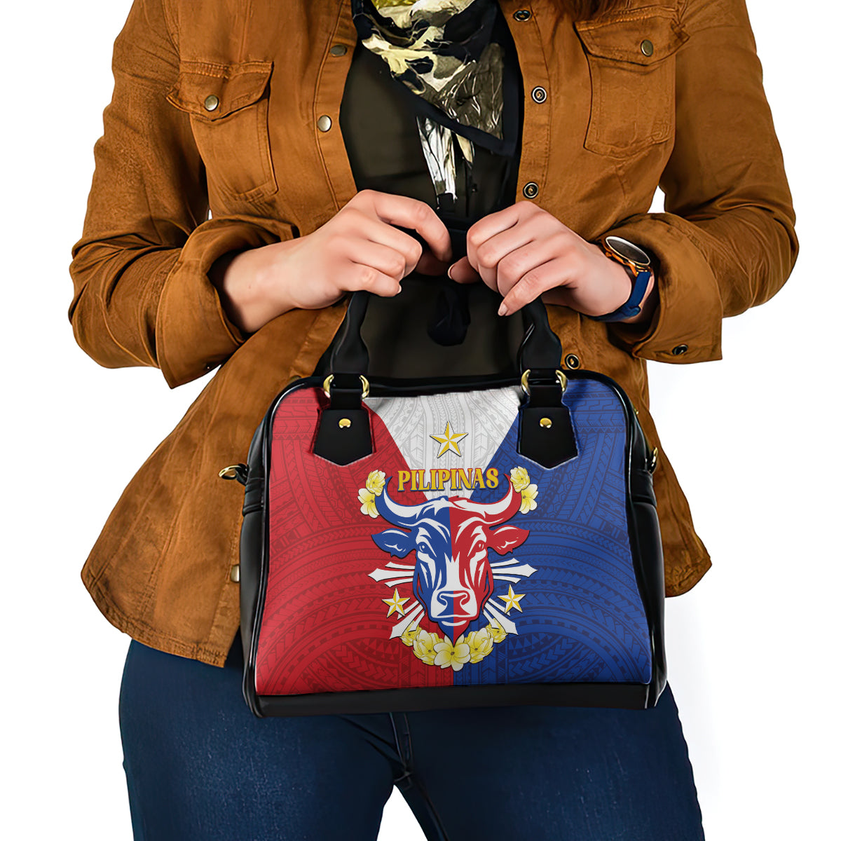 Philippines Independence Day Shoulder Handbag Maligayang Araw ng Kalayaan Filipino Carabao