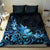 Matariki New Zealand Bedding Set Maori Pattern Blue Galaxy