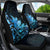 Matariki New Zealand Car Seat Cover Maori Pattern Blue Galaxy