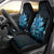 Matariki New Zealand Car Seat Cover Maori Pattern Blue Galaxy