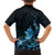 Matariki New Zealand Family Matching Long Sleeve Bodycon Dress and Hawaiian Shirt Maori Pattern Blue Galaxy