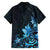 Matariki New Zealand Family Matching Long Sleeve Bodycon Dress and Hawaiian Shirt Maori Pattern Blue Galaxy