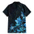 Matariki New Zealand Family Matching Mermaid Dress and Hawaiian Shirt Maori Pattern Blue Galaxy