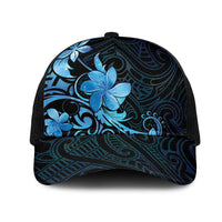 Matariki New Zealand Mesh Trucker Cap Maori Pattern Blue Galaxy LT05 One Size Black Blue - Polynesian Pride